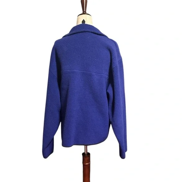 The North Face Blue Fleece Pullover - Picture 2 of 4